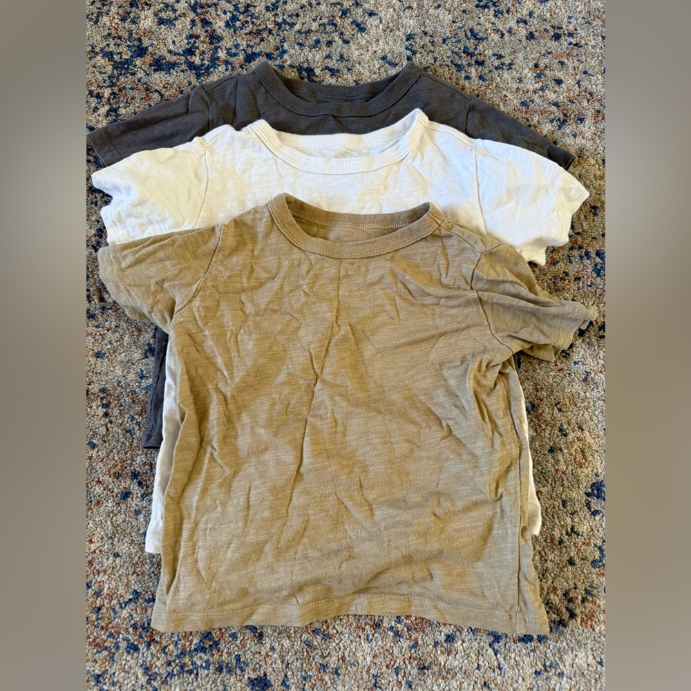 Three Little Co Short Sleeve Tees sz 3T
